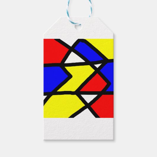 Pop-art96 Cadeaulabel (Voorkant)