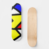 Pop-art96 Skateboard (Voorkant)