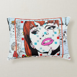 Pop Art Accent Kussen