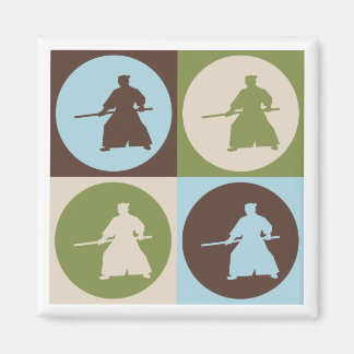 Pop Art Aikido Magneet