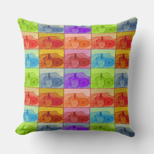 Pop Art Appel Accent Kussen