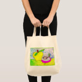 Pop Art Appels Canvas Tas (Voorkant (product))