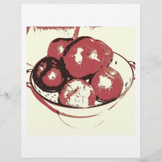 Pop Art Appels Flyer (Voorkant)