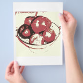 Pop Art Appels Flyer (Hand)