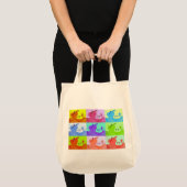 Pop Art Apples Canvas Tas (Voorkant (product))