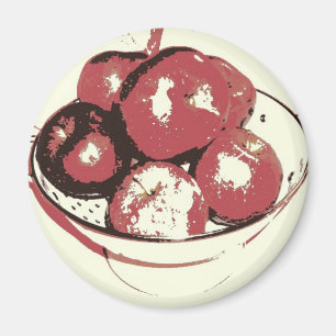 Pop Art Apples Magneet