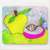 Pop Art Apples Muismat (Voorkant)