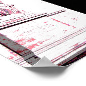 Pop Art Arc de Triomphe Poster (Hoek)