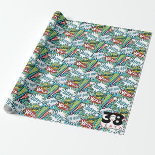 Pop Art Baby Boy Cadeaupapier