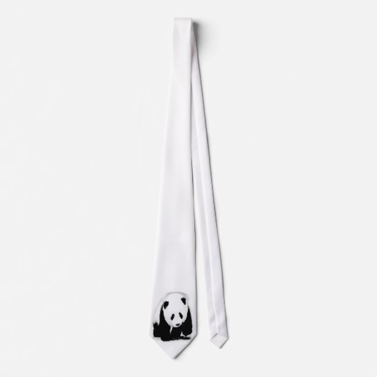 Pop Art Baby Panda Cravate (Devant)