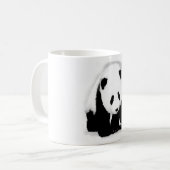 Pop Art Baby Panda Koffiemok (Voorkant links)