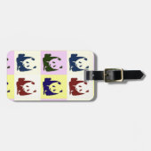 Pop Art Baby Pandas Bagagelabel (Voorkant horizontaal)