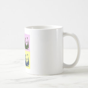 Pop Art Baby Pandas Koffiemok