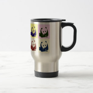 Pop Art Baby Pandas Reisbeker