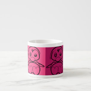 Pop Art Baby Tux Espresso Mok