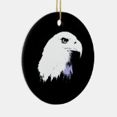 Pop Art Bald Eagle Keramisch Ornament (Rechts)