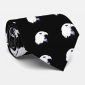 Pop Art Bald Eagle Stropdas (Opgerold)