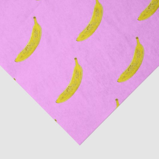 Pop Art Banana Pattern Tissuepapier (Detail)