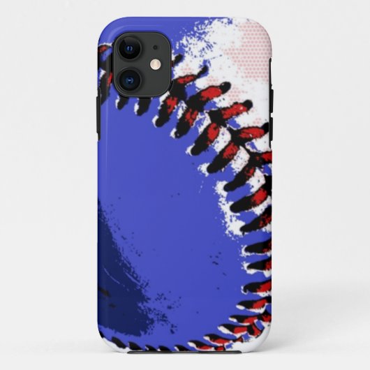 Pop Art Baseball Case-Mate iPhone Case (Achterkant)