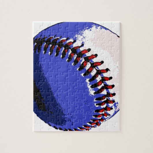 Pop Art Baseball Legpuzzel (Verticaal)