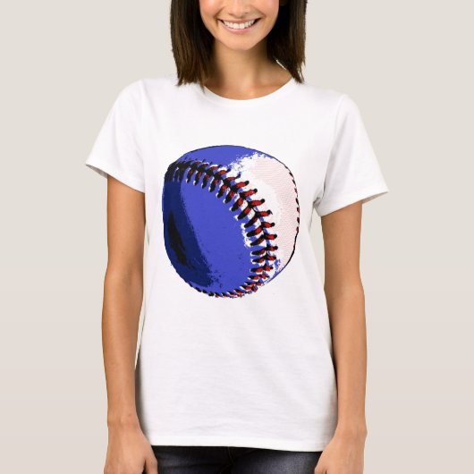 Pop Art Baseball T-shirt (Voorkant)