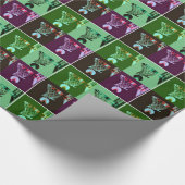 Pop Art Basketbal Gift Wrap Cadeaupapier (Hoek)