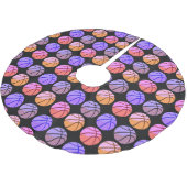 Pop Art Basketbal Kerstboom Rok (Gekanteld)