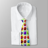 Pop Art Basketbal Neckwear Stropdas (Gebonden)