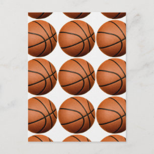 Pop Art Basketball Briefkaart