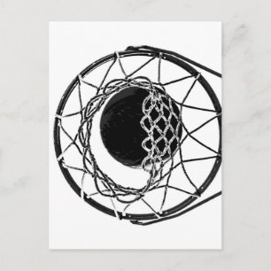 Pop Art Basketball Briefkaart