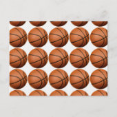 Pop Art Basketball Briefkaart (Voorkant)
