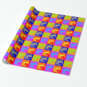 Pop Art Basketball Cadeaupapier