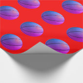 Pop Art Basketball Cadeaupapier (Hoek)