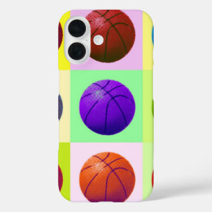 Pop Art Basketball iPhone 16 Hoesje