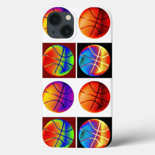 Pop Art Basketball iPhone 13 Hoesje