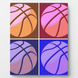 Pop Art Basketball Fotoplaat