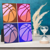 Pop Art Basketball Fotoplaat (Zijkant)