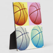 Pop Art Basketball Fotoplaat (Zijkant)
