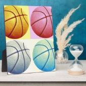 Pop Art Basketball Fotoplaat (Zijkant)