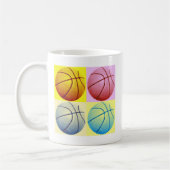 Pop Art Basketball Koffiemok (Links)