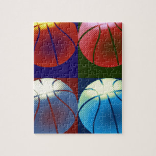 Pop Art Basketball Legpuzzel