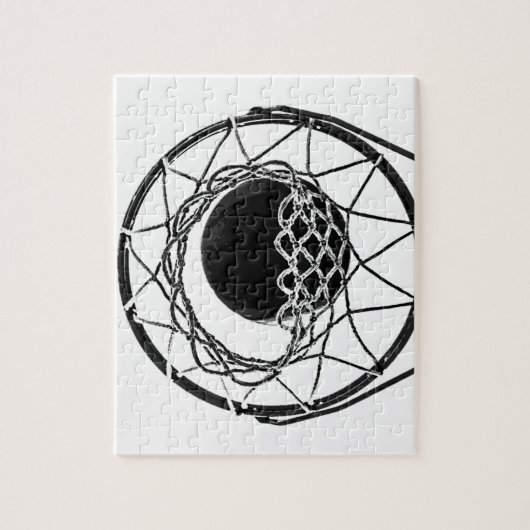 Pop Art Basketball Legpuzzel (Verticaal)