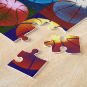 Pop Art Basketball Legpuzzel (Zijkant)