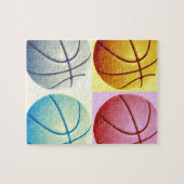 Pop Art Basketball Legpuzzel (Horizontaal)