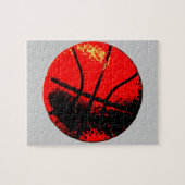 Pop Art Basketball Legpuzzel (Horizontaal)