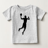 Pop Art Basketball Player Silhouette (Voorkant)