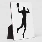 Pop Art Basketball Player Silhouette Fotoplaat (Zijkant)