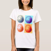 Pop Art Basketball T-shirt (Voorkant)