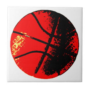 Pop Art Basketball Tegeltje