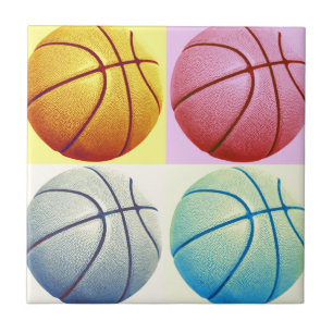 Pop Art Basketball Tegeltje